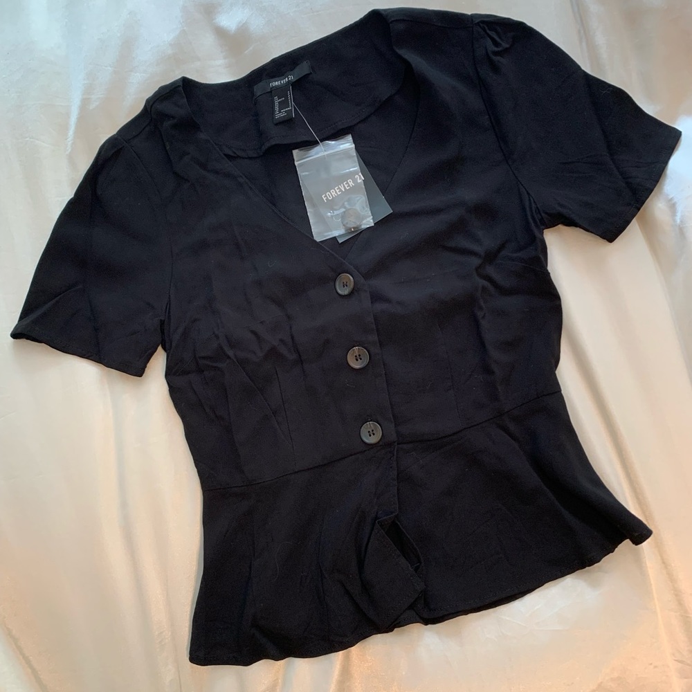 New Black woman’s blouse